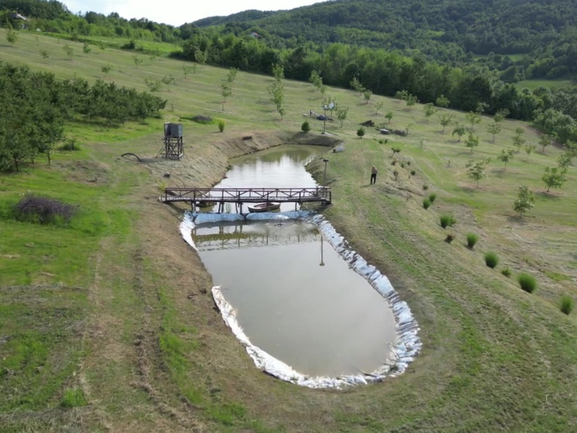 Jezero na imanju